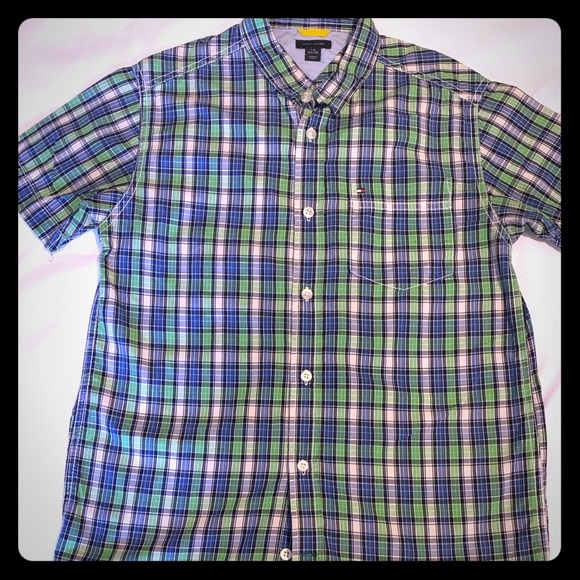 Tommy Hilfiger Other - Tommy Hilfiger Boys short sleeve button down shirt Tommy Hilfiger Other - Tommy Hilfiger Boys short sleeve button down shirt